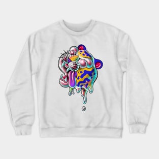 Melting tiger Crewneck Sweatshirt